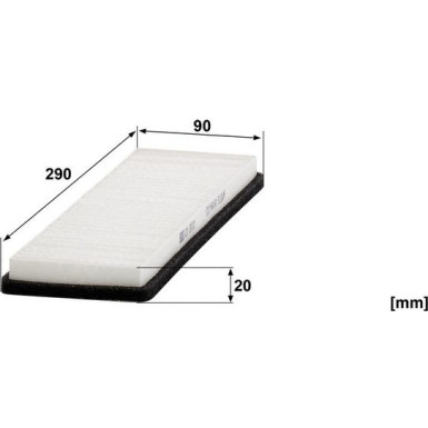 MANN-FILTER CU 2910 Innenraumfilter, Partikelfilter