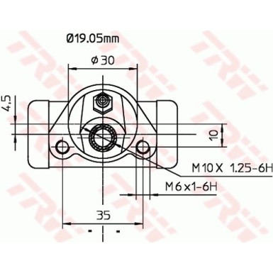 Radbremszylinder BWD103 Radbremszylinder BWD103