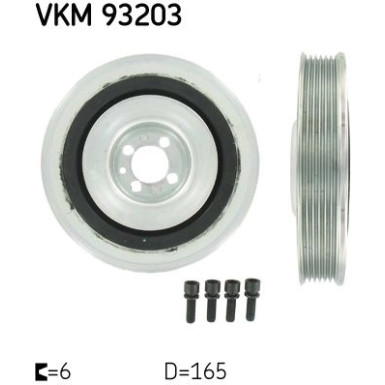 Riemenscheibe, Kurbelwelle VKM 93203