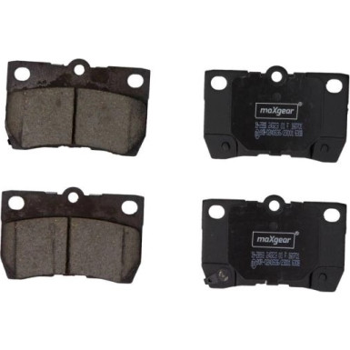 Maxgear Bremsbelagsatz, Scheibenbremse 19-2893 Maxgear Bremsbelagsatz, Scheibenbremse 19-2893