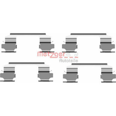 Metzger Zubehörsatz, Scheibenbremsbelag 109-1686