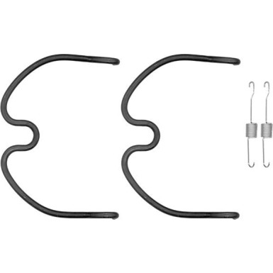 Hella Zubehörsatz, Bremsbacken 8DZ 355 200-851