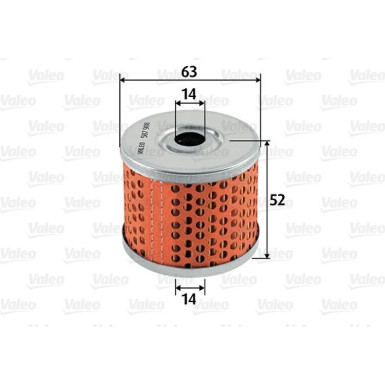 Valeo Kraftstofffilter 587908