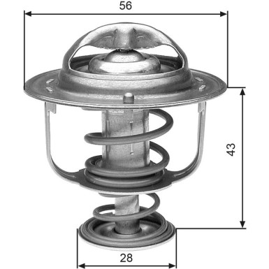 Thermostat, Kühlmittel TH31388G1 Thermostat, Kühlmittel TH31388G1