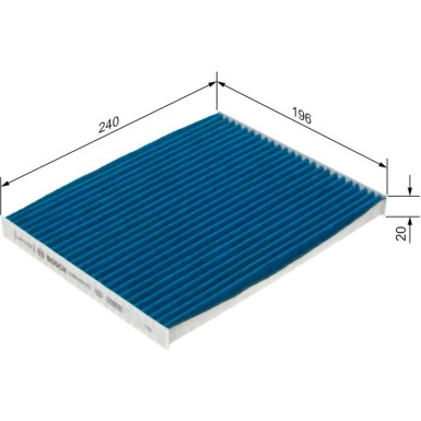 Filter, Innenraumluft 0 986 628 572 Filter, Innenraumluft 0 986 628 572