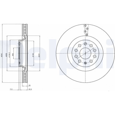 Bremsscheibe BG9109C