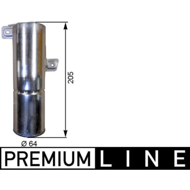Mahle Trockner, Klimaanlage BEHR Premium Line AD 91 000P