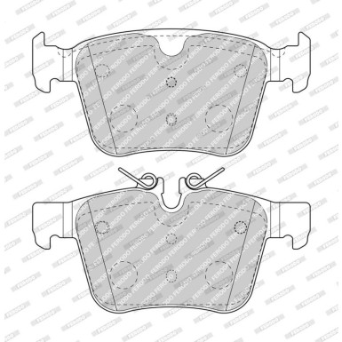 Ferodo Bremsbelagsatz, Scheibenbremse PREMIER ECO FRICTION FDB4927 Ferodo Bremsbelagsatz, Scheibenbremse PREMIER ECO FRICTION FDB4927