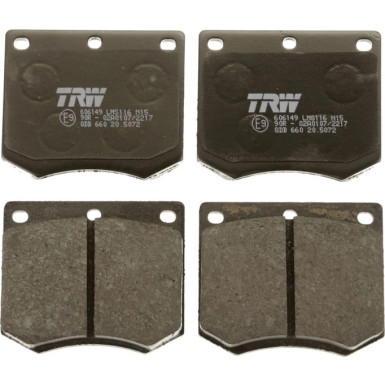 TRW Bremsbelagsatz, Scheibenbremse COTEC GDB660