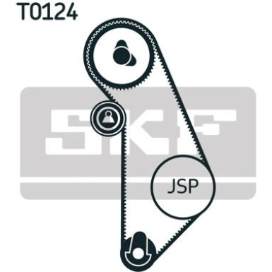 SKF Zahnriemensatz VKMA 01009 SKF Zahnriemensatz VKMA 01009