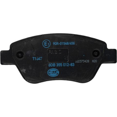 Bremsbelagsatz, Scheibenbremse 8DB 355 012-831 Bremsbelagsatz, Scheibenbremse 8DB 355 012-831