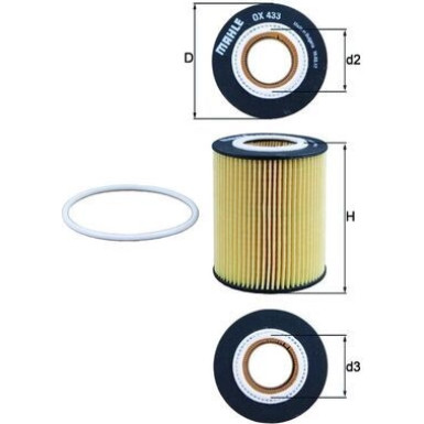Ölfilter OX 433D Ölfilter OX 433D