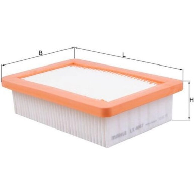 Knecht Luftfilter LX 4067