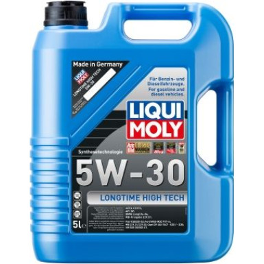 LIQUI MOLY 1137 Longtime High Tech 5W-30 Motoröl, 5L
