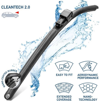 Hella Wischblatt Scheibenwischer CLEANTECH 9XW 358 053-261