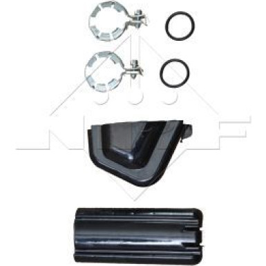 NRF Wärmetauscher, Innenraumheizung ohne Rohr EASY FIT 54298