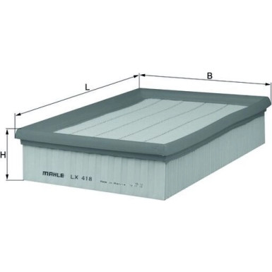 Knecht Luftfilter LX 418