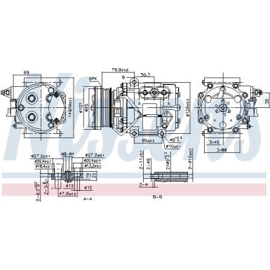 Kompressor, Klimaanlage 89240 Kompressor, Klimaanlage 89240