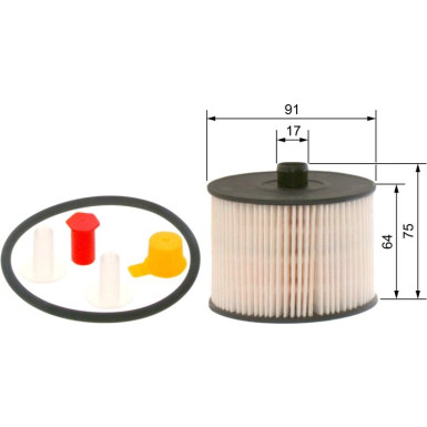 BOSCH Kraftstofffilter 1 457 431 723 BOSCH Kraftstofffilter 1 457 431 723