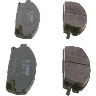 BOSCH Bremsbelagsatz, Scheibenbremse 0 986 424 715