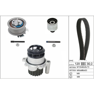 INA Wasserpumpe + Zahnriemensatz 530 0201 30