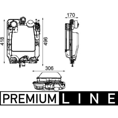 Ausgleichsbehälter, Kühlmittel CRT 44 000P Ausgleichsbehälter, Kühlmittel CRT 44 000P