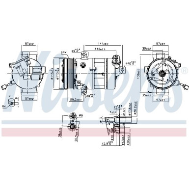 Kompressor, Klimaanlage 890667 Kompressor, Klimaanlage 890667
