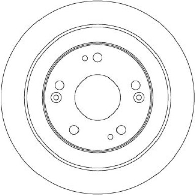 TRW Bremsscheibe DF6526