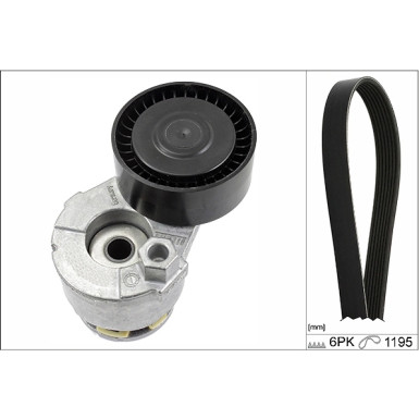 INA Keilrippenriemensatz 529 0117 10