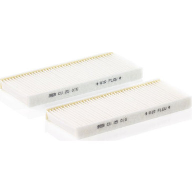 MANN-FILTER CU 25 010-2 Innenraumfilter, Partikelfilter MANN-FILTER CU 25 010-2 Innenraumfilter, Partikelfilter