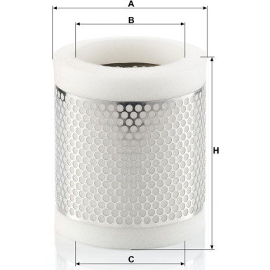 MANN-FILTER CS 1343 Luftfilter