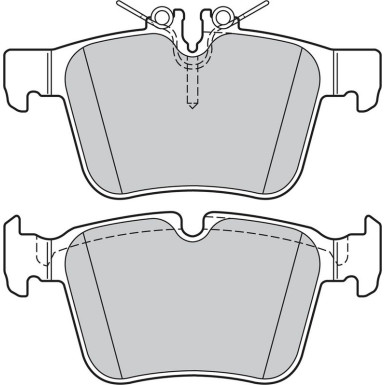 Valeo Bremsbelagsatz, Scheibenbremse 601489 Valeo Bremsbelagsatz, Scheibenbremse 601489