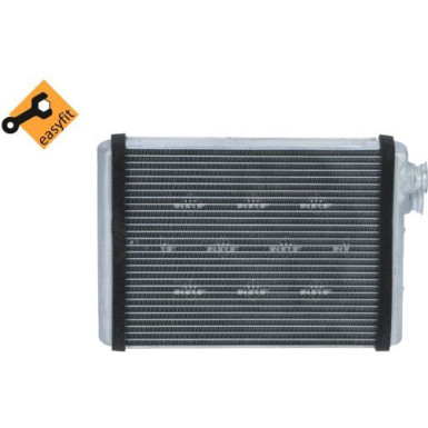 NRF Wärmetauscher, Innenraumheizung ohne Rohr EASY FIT 54380