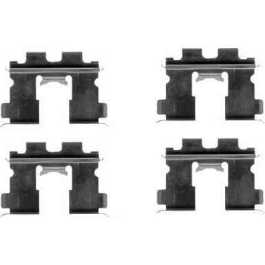 Textar Zubehörsatz, Scheibenbremsbelag 82519200