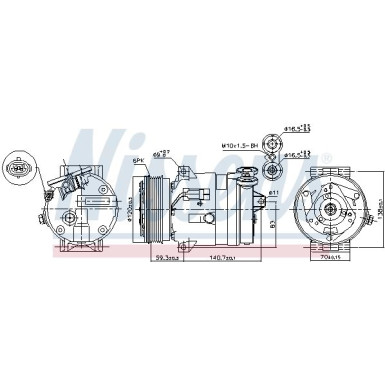 Kompressor, Klimaanlage 89057