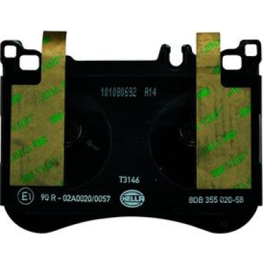 Hella Bremsbelagsatz, Scheibenbremse 8DB 355 020-581