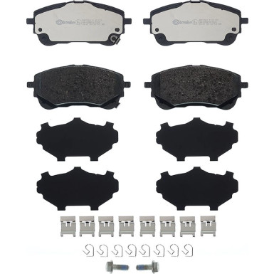 Brembo Bremsbelagsatz, Scheibenbremse PRIME LINE P 83 177 Brembo Bremsbelagsatz, Scheibenbremse PRIME LINE P 83 177