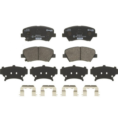 Brembo Bremsbelagsatz, Scheibenbremse XTRA LINE P 30 073X Brembo Bremsbelagsatz, Scheibenbremse XTRA LINE P 30 073X