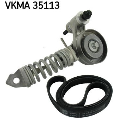 SKF Keilrippenriemensatz VKMA 35113