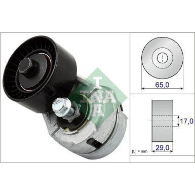 INA Spannarm, Keilrippenriemen 534 0109 20