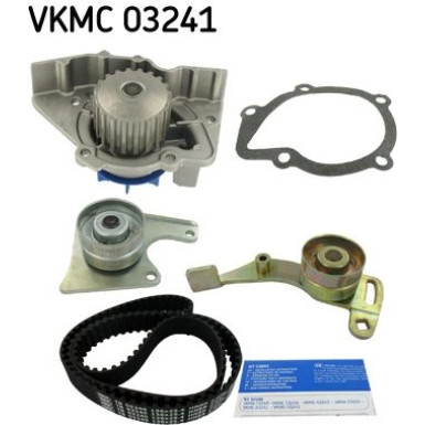 SKF Wasserpumpe + Zahnriemensatz VKMC 03241