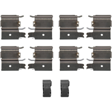 FEBI BILSTEIN 182543 Zubehörsatz, Scheibenbremsbelag FEBI BILSTEIN 182543 Zubehörsatz, Scheibenbremsbelag