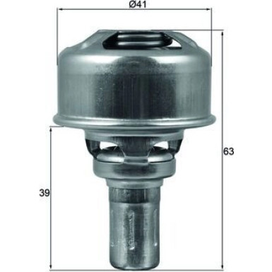 Mahle Thermostat, Kühlmittel BEHR TX 174 86 Mahle Thermostat, Kühlmittel BEHR TX 174 86