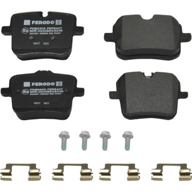 Bremsbelagsatz, Scheibenbremse FDB5302 Bremsbelagsatz, Scheibenbremse FDB5302