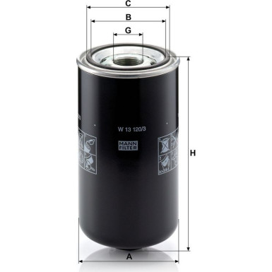 Ölfilter W 13 120/3