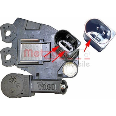 Metzger Generatorregler 2390079