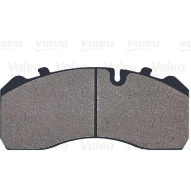 Valeo Bremsbelagsatz, Scheibenbremse OPTIPACK 882204 Valeo Bremsbelagsatz, Scheibenbremse OPTIPACK 882204