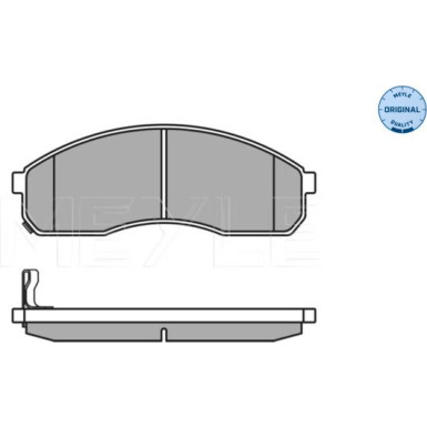 Meyle Bremsbelagsatz, Scheibenbremse MEYLE-ORIGINAL: True to OE 025 236 4916/W Meyle Bremsbelagsatz, Scheibenbremse MEYLE-ORIGINAL: True to OE 025 236 4916/W