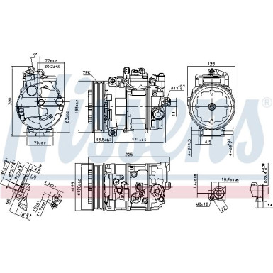 Kompressor, Klimaanlage 890294 Kompressor, Klimaanlage 890294