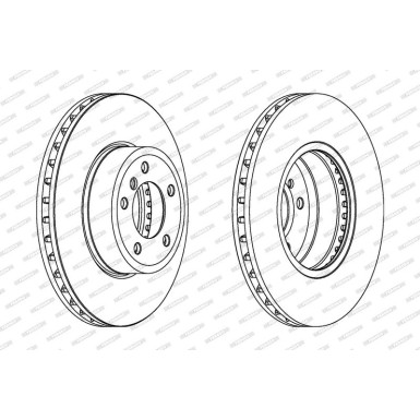 Bremsscheibe DDF1242C-1